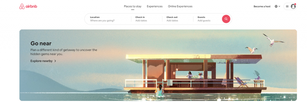airbnb-home-page